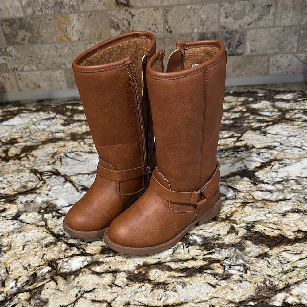 Brown Kids Boots